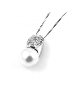 Collana con perla in argento 925