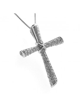 Collana con croce in argento 925