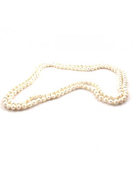 Collana di perle donna doppio filo - cln0513