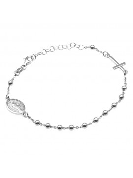 bracciale rosario argento 925 bcc1672