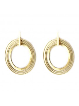 orecchini donna argento dorati pendenti occ0347
