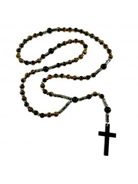 collana rosario pietre dure o naturali particolarissima cll2005
