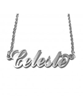 collana con nome Celeste acciaio cll2103